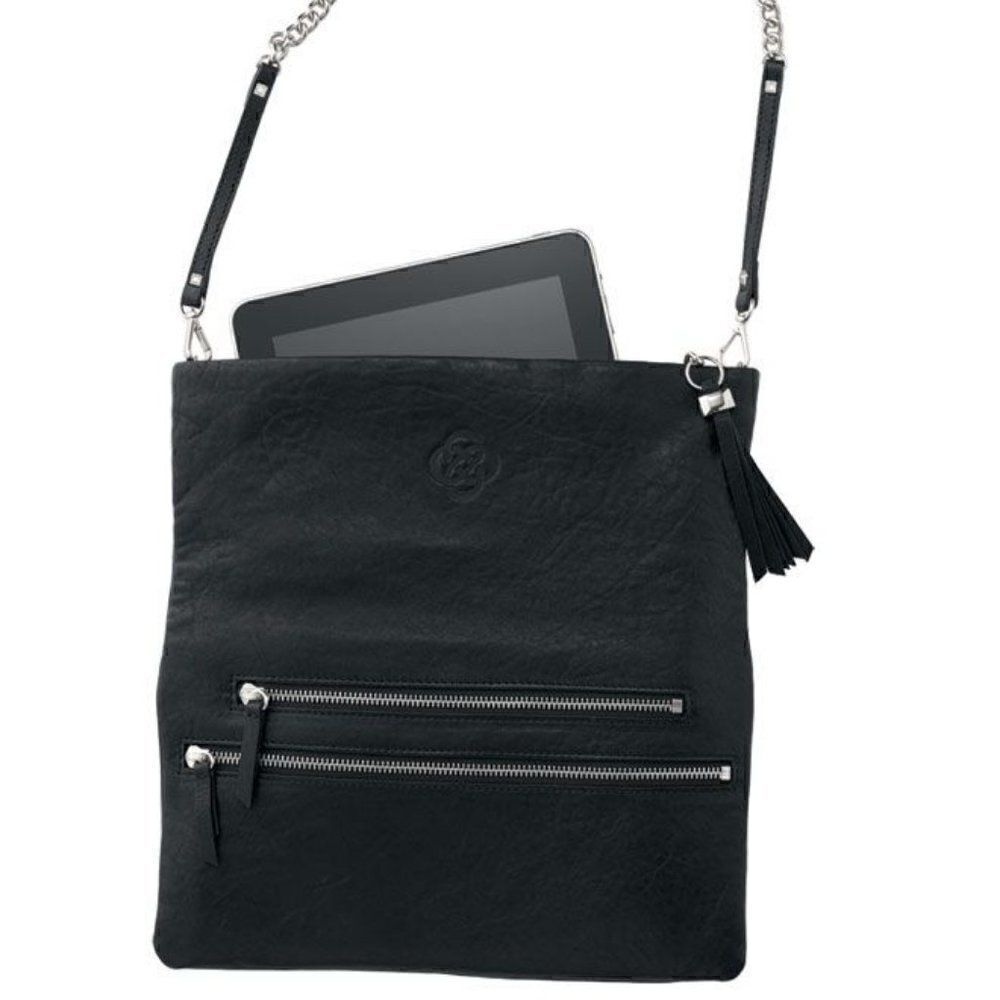Stella & Dot Leather Waverly 3-Way Bag - EUC